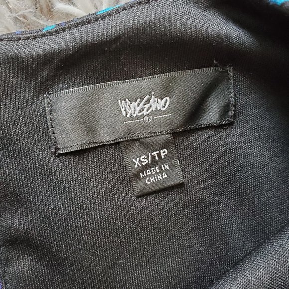 Mossimo- Blue and Black Skater Dress - Picture 6 of 7